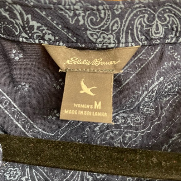 Eddie Bauer Women’s 100% Rayon Sleeveless Top Size Medium - Picture 2 of 11